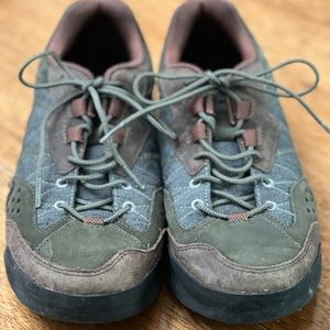 Men’s Merrell Tennis Shoes Green Brown